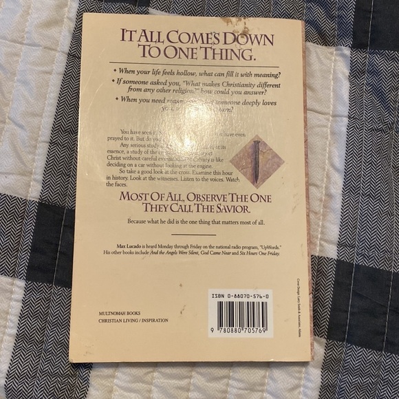 NO wonder they call him savior by max lucado paper back Christian reading book - Picture 3 of 8